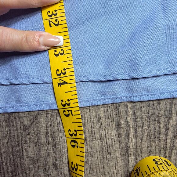 Red Kap Work Shirt Men 5XL Light Blue Snap Front Short Sleeve Industrial Uniform - Picture 8 of 8